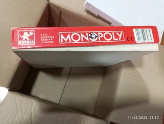 Monopoly Juego de Finanzas Borras Vintage , con to
