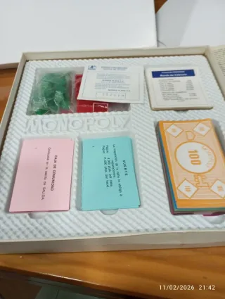 Monopoly Juego de Finanzas Borras Vintage , con to
