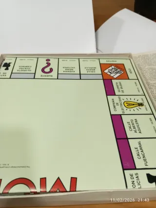 Monopoly Juego de Finanzas Borras Vintage , con to
