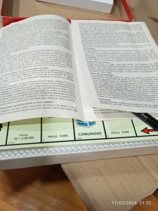 Monopoly Juego de Finanzas Borras Vintage , con to