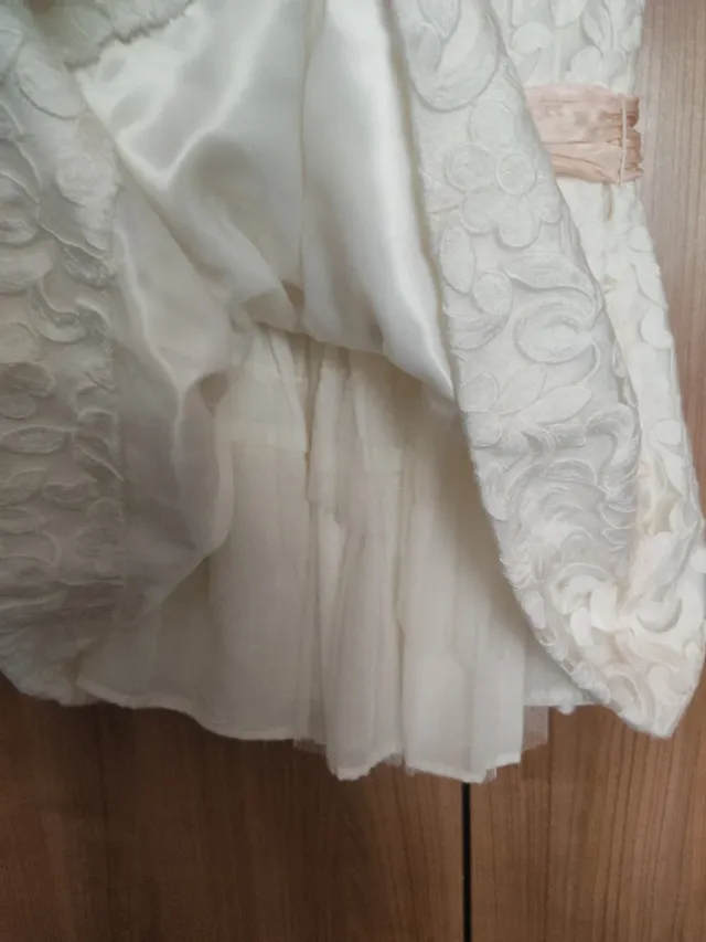 Vestido y rebeca niña de fiesta, talla 5