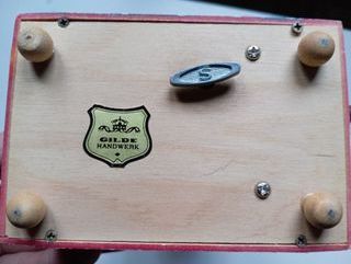 Caja Musical Payaso Marioneta