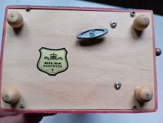 Caja Musical Payaso Marioneta