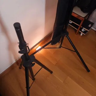 2x Soportes Altavoz Millenium Negros