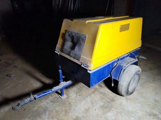 Compresor de aire para obra