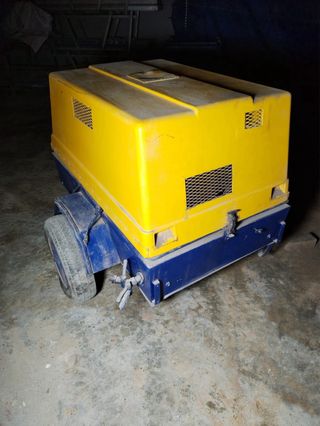 Compresor de aire para obra