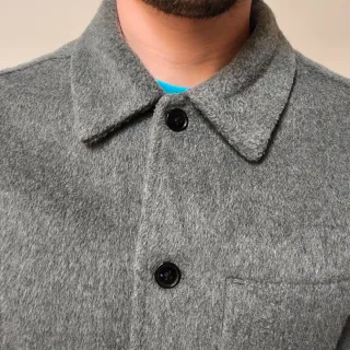 Sobrecamisa Gris Hombre