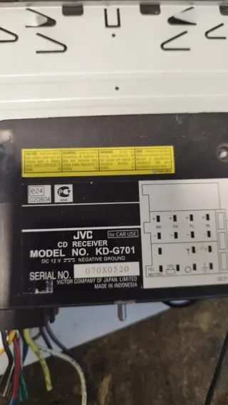 Autoradio JVC KD-G701