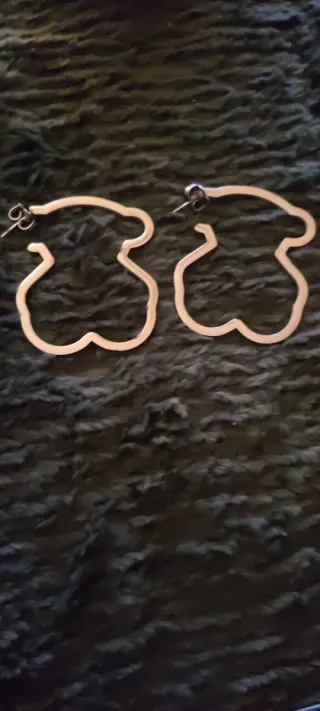 Pendientes Oso Tous Plata