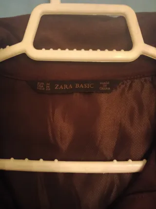 Vestido marrón mujer