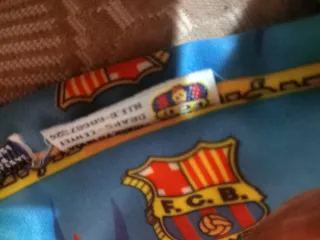 2 bufandas FC Barcelona reversibles