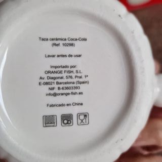 Taza Papá Noel Coca-Cola Nueva