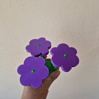 Ramillete Flores Moradas