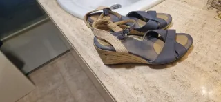 Sandalias Pepe Jeans Azul y Beige