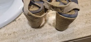 Sandalias Pepe Jeans Azul y Beige