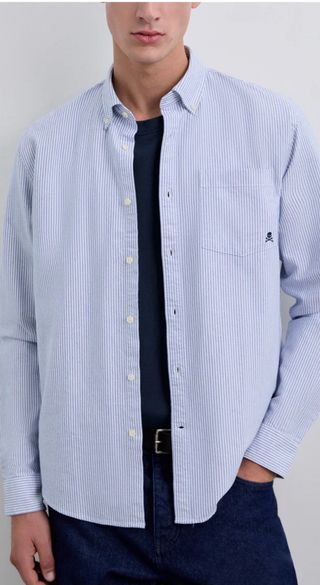 Camisa de rayas scalpers nueva etiqueta