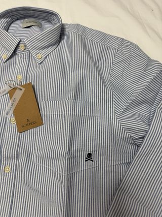 Camisa de rayas scalpers nueva etiqueta