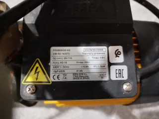 Bomba de agua con presostato