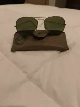 Originales Gafas de Sol Ray-Ban doradas antiguas