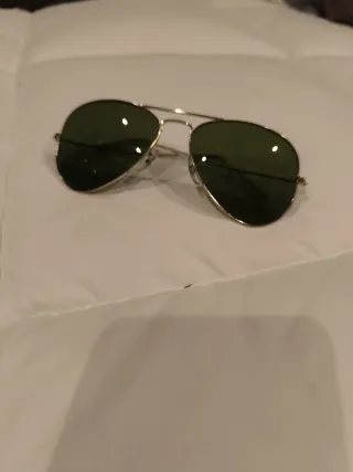 Originales Gafas de Sol Ray-Ban doradas antiguas