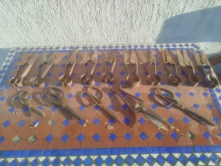 Tijeras antiguas para esquilar ovejas