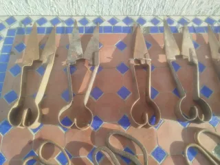 Tijeras antiguas para esquilar ovejas