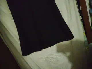 Falda de invierno negra