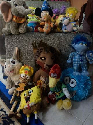 Super Lote Peluches Disney y Dreamworks