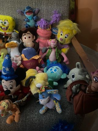 Super Lote Peluches Disney y Dreamworks