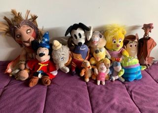 Super Lote Peluches Disney y Dreamworks