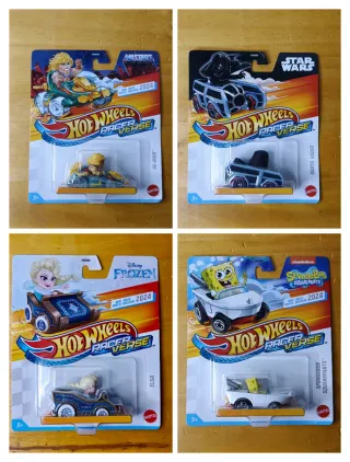 Hot Wheels Racer Verse - 4 pcs
