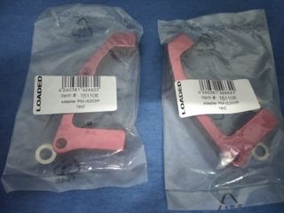 NUEVO 2 Adaptadores disco PM IS 203mm Loaded Rojo