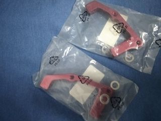 NUEVO 2 Adaptadores disco PM IS 203mm Loaded Rojo