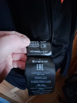 Chaqueta Dainese Moto con Protectores