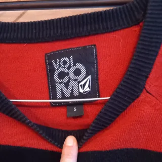 Jersey Volcom Rayas Talla S