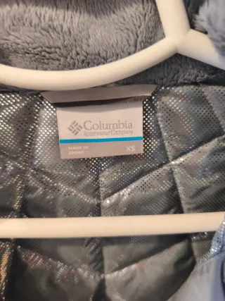 Chaqueta Columbia azul claro Mujer
