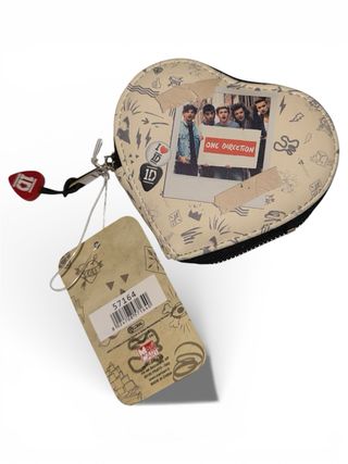 Portamonete a cuore One Direction nuovo