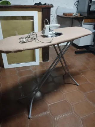 Tabla y Plancha antigua