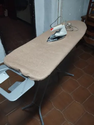 Tabla y Plancha antigua