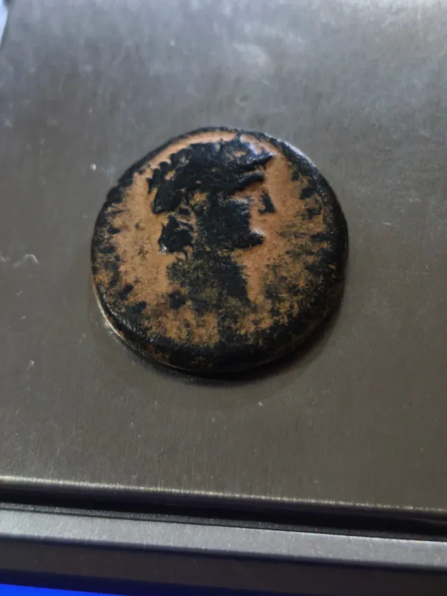 Moneda Romana Emperador Nerón