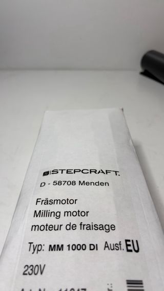 : Motor fresado Stepcraft MM-1000 DI