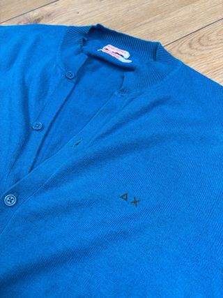 Cardigan Sun68 Blu Taglia M