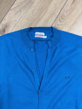 Cardigan Sun68 Blu Taglia M