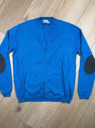 Cardigan Sun68 Blu Taglia M