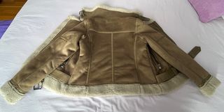 Chaqueta Zara Beige/Marrón Talla S