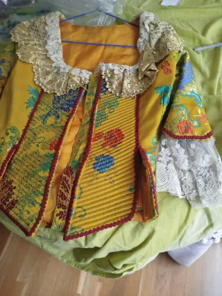 Traje de Fallera Época Amarillo