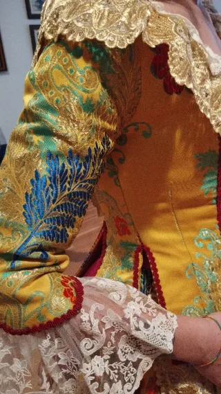 Traje de Fallera Época Amarillo