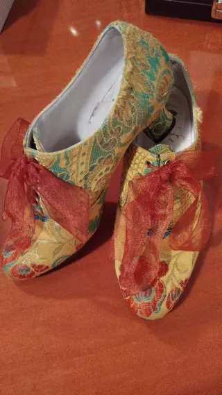 Traje de Fallera Época Amarillo