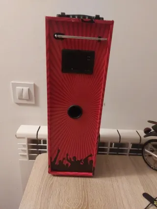 Altavoz DigiVolt Rojo y Plateado