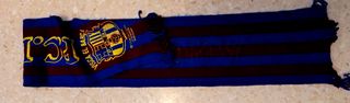 Bufanda FC Barcelona Azul y Granate